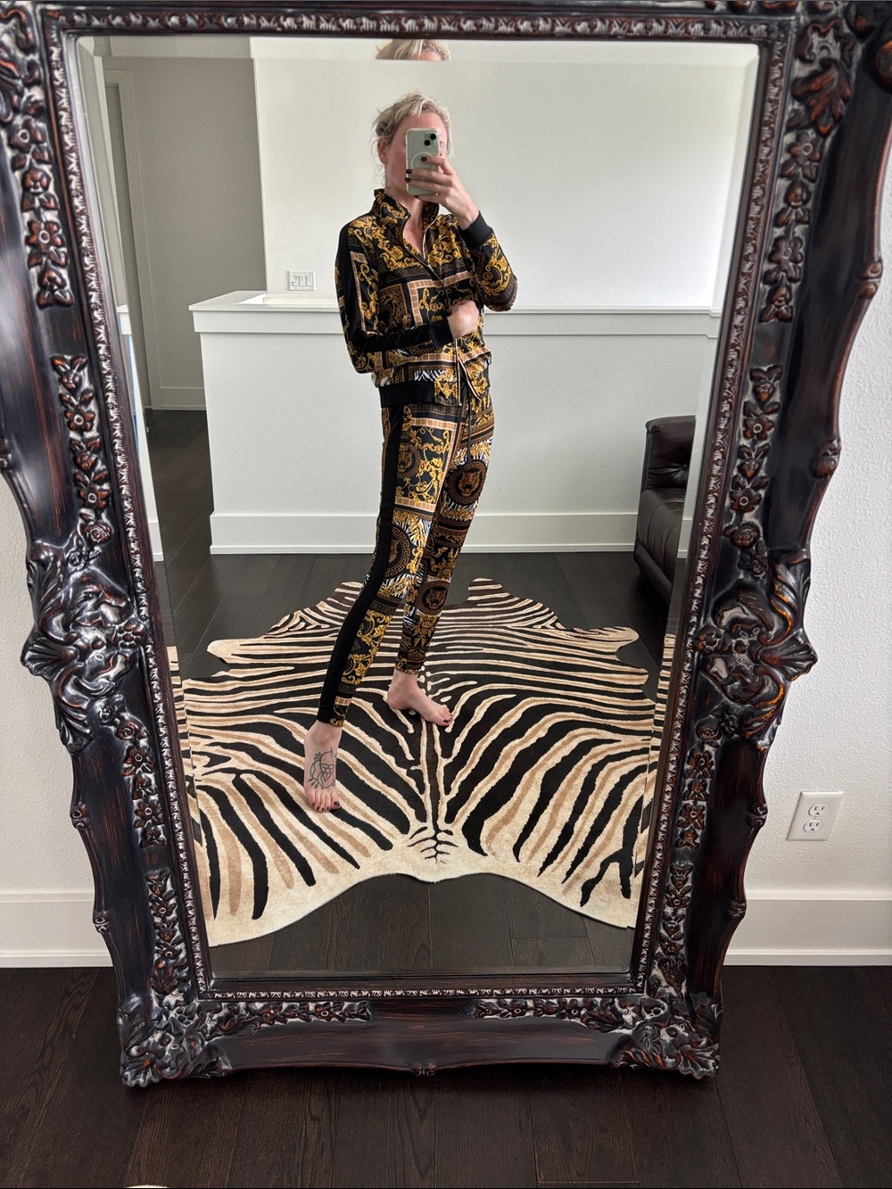 Versace Inspired Track Suit Set